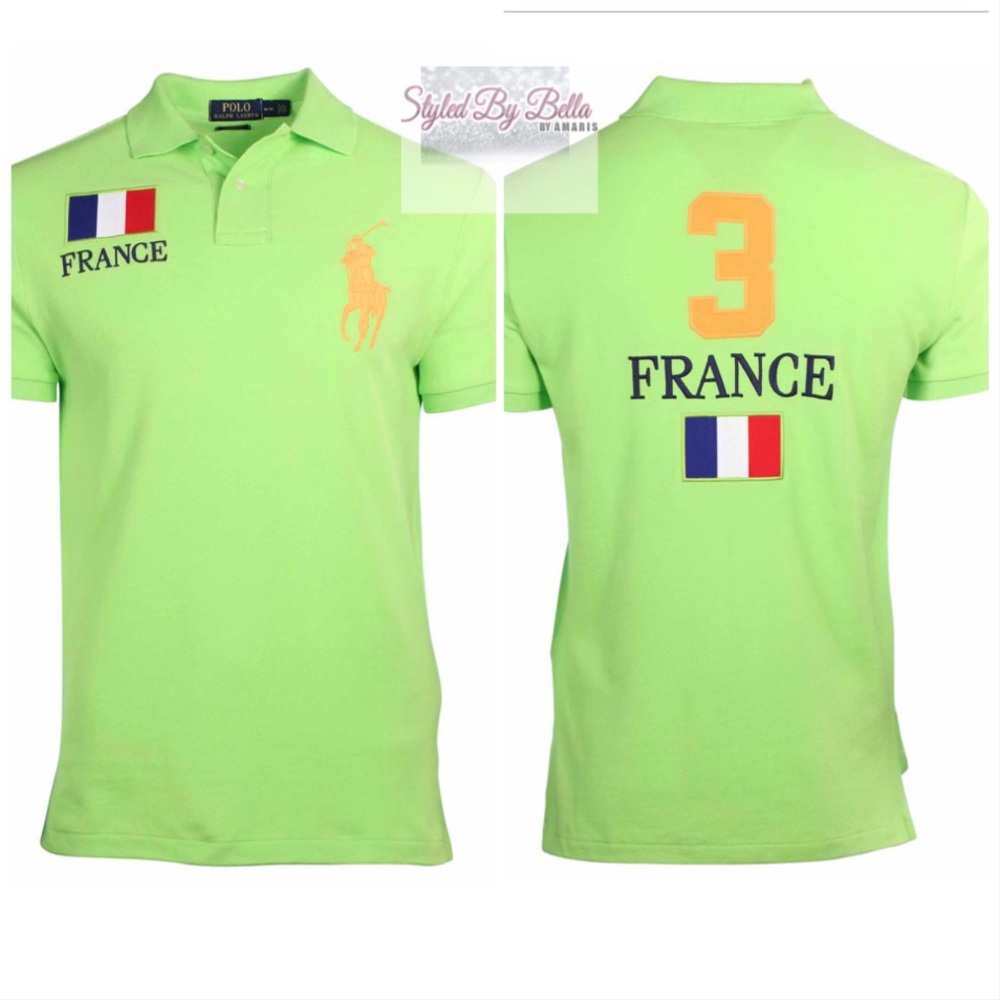 🐎NWOT Polo Ralph Lauren Men's France Shirt | 2X🐎